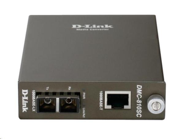 D-Link 1000BaseT na 1000BaseLX (SC) jednovidový mediálny konvertor, do 10 km2