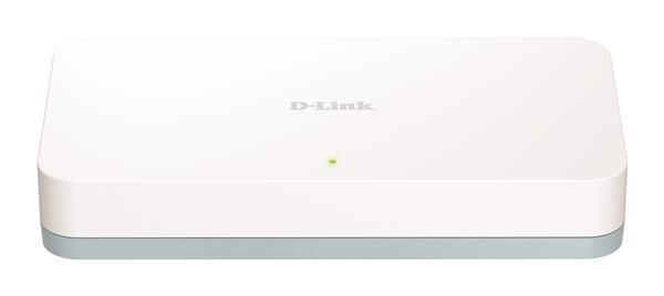 8-portový gigabitový stolový prepínač D-Link DGS-1008D