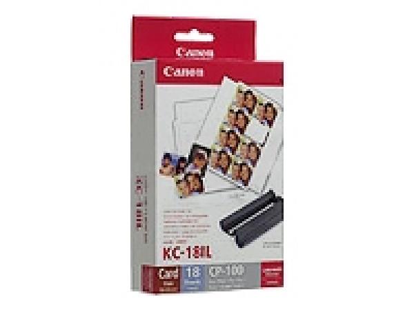 Canon KC18IL papier 22x17,3mm 18ks pre termosublimačnú tlačiareň