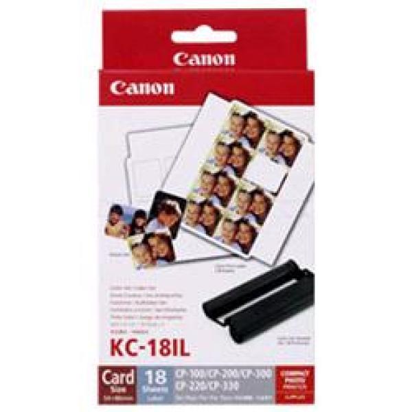 Canon KC18IL papier 22x17, 3mm 18ks pre termosublimačnú tlačiareň2