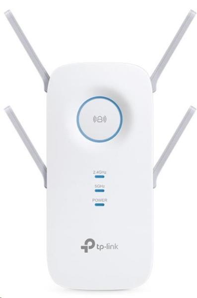 TP-Link RE650 WiFi5 Extender/ Repeater (AC2600, 2, 4GHz/ 5GHz, 1xGbELAN)