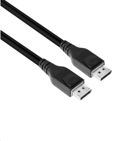 Club3D Kabel certifikovaný DisplayPort 1.4,  HBR3,  8K60Hz (M/ M),  5m,  28 AWG3
