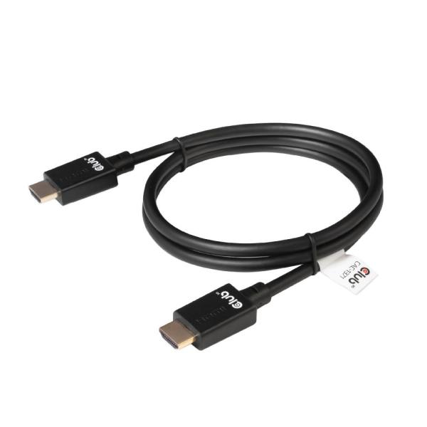Club3D Kabel Ultra Rychlý HDMI™ Certifikovaný 4K 8K60Hz 48Gbps (M/ M),  1m,  30 AWG6