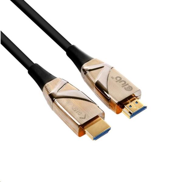 Aktívny hybridný optický HDMI kábel Club3D 2.0 UHD HDR 4K60Hz,  (M/ M),  50 m3