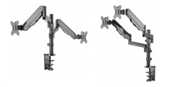 Stolný držiak LCD/TV MANHATTAN, kĺbový, dve pohyblivé ramená (17"-32")0