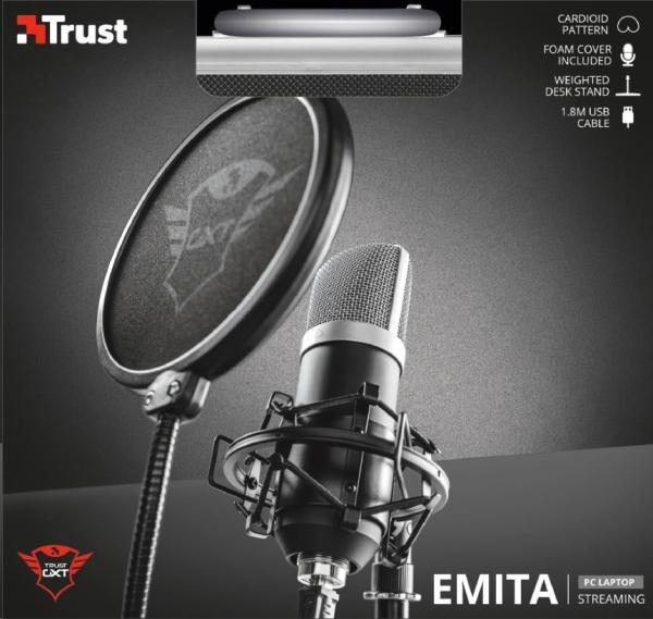Mikrofón TRUST GXT 252 Emita Streaming Microphone12