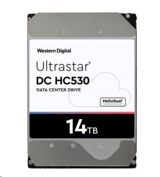 Western Digital Ultrastar® HDD 14TB (WUH721414AL5204) DC HC530 3.5in 26.1MM 512MB 7200RPM SAS 512E SE P3 (GOLD SAS)