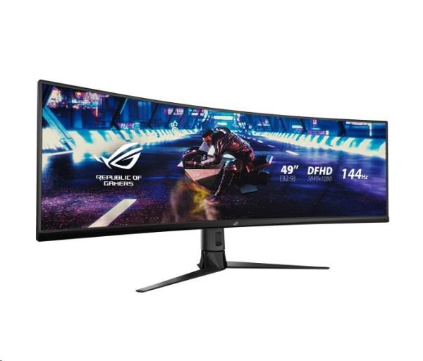 ASUS LCD 49" XG49VQ ROG STRIX 3840x1440 Zakrivený DFHD VA 144Hz 125% sRGB DP HDMI USB3.0 GAMING4