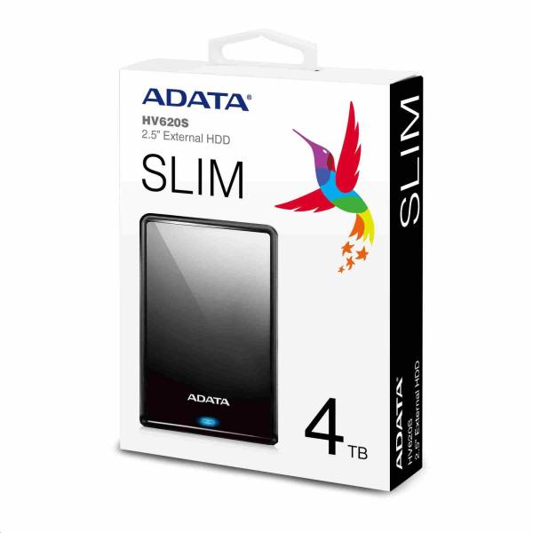 Externý pevný disk ADATA 4TB 2, 5" USB 3.0 DashDrive HV620S,  čierna4