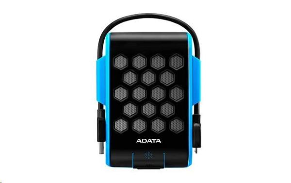 Externý pevný disk ADATA 1TB 2,5" USB 3.1, DashDrive™ Durable HD720, G-senzor, modrý, (gumový, odolný voči vode/nárazom