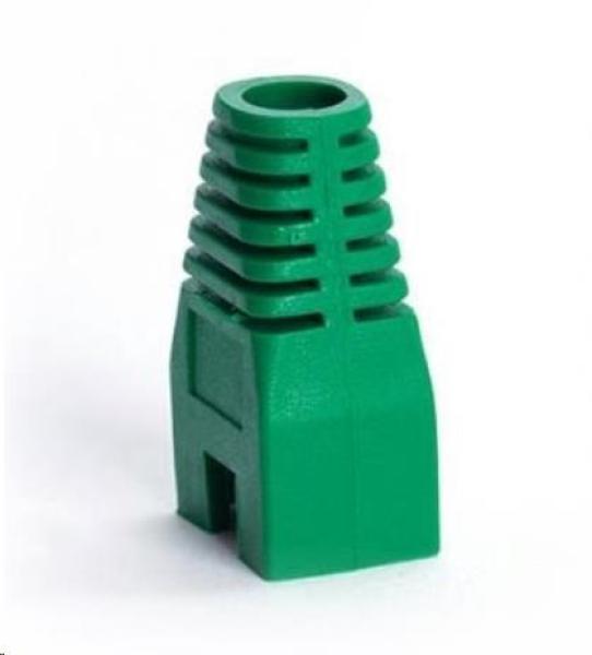 Ochrana pro konektor RJ45,  non-snag-proof - zelená,  100ks