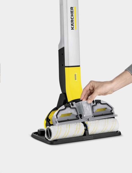 Karcher FC 3 Cordless podlahová myčka,  systém dvou nádrží,  Li-Ion baterie,  60 m2 na jedno nabití0