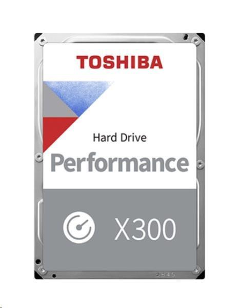 TOSHIBA HDD X300 10TB,  SATA III,  7200 otáčok za minútu,  256 MB cache,  3, 5