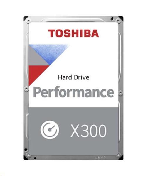 TOSHIBA HDD X300 12TB,  SATA III,  7200 otáčok za minútu,  256 MB cache,  3, 5