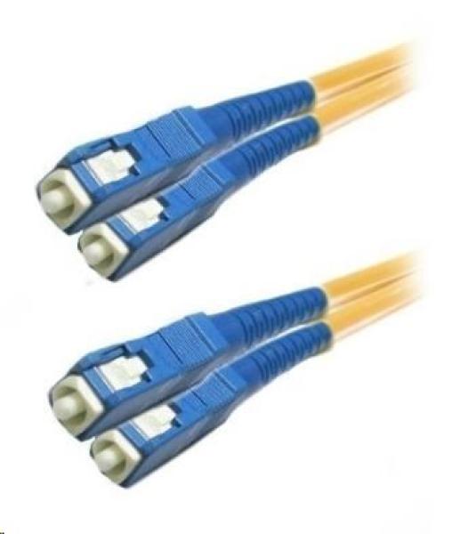 Duplexní patch kabel SM 9/ 125,  OS2,  SC-SC,  LS0H,  1, 5m