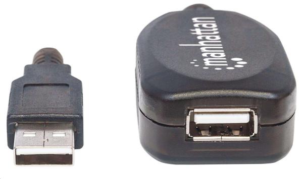 MANHATTAN USB predlžovací kábel,  USB samec na USB samica,  15 m1