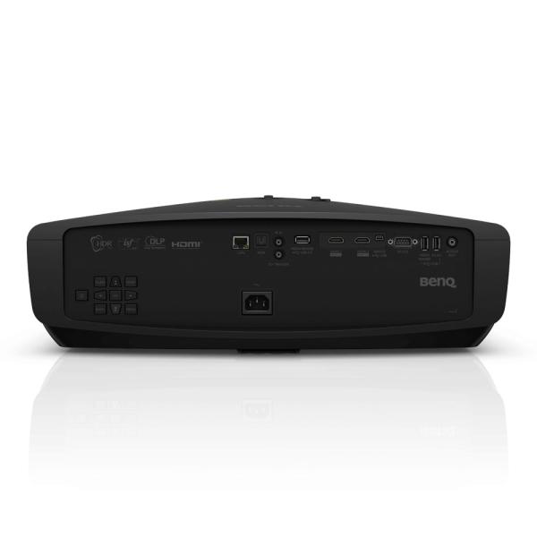 BENQ PRJ W5700 DLP 4K2K UHD Video Projector; BLack Chassi,   1800 ANSI lumen;  100, 000:1; 1.6X zoom; HDMI, USB,  LAN (RJ45)5