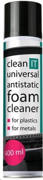 CLEAN IT Antistatická čistiaca pena na plasty a kovy 400 ml