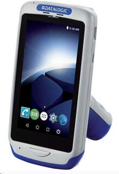 Datalogic Joya Touch Plus,  2D,  BT (BLE),  Wi-Fi,  NFC,  pištoľ,  modrá,  sivá,  WEC 7