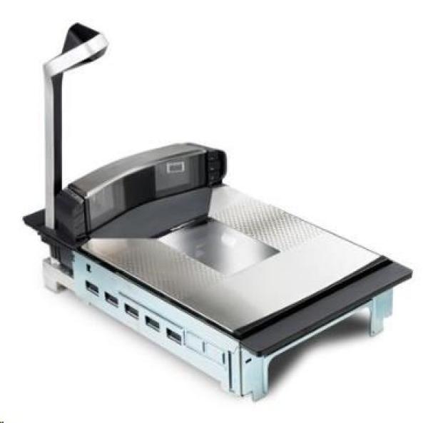 Datalogic Magellan 9800i, 2D, multiIF, adaptívna stupnica, Polereader (vysoký), sada (USB)