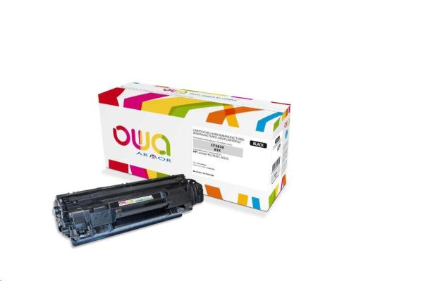 OWA Armor toner pre HP Laserjet Pro M201,  M225 JUMBO,  3000 strán,  CF283X,  čierna/ čierna