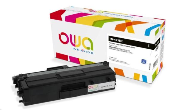 OWA Armor toner pre BROTHER HL-L 8260,  6.500 strán.,  com. s TN423BK,  čierna/ čierna