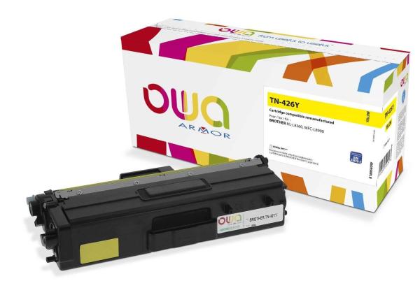 OWA Armor toner pre BROTHER HL-L 8360,  6.500 strán.,  com. s TN426Y žltá/ žltá