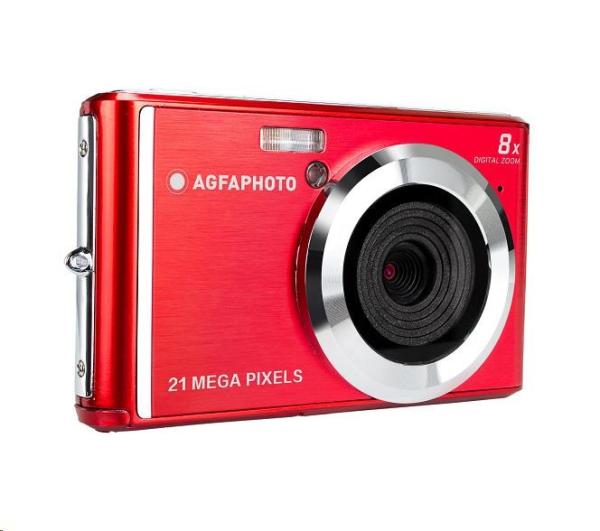Agfa Compact DC 5200 - červený0