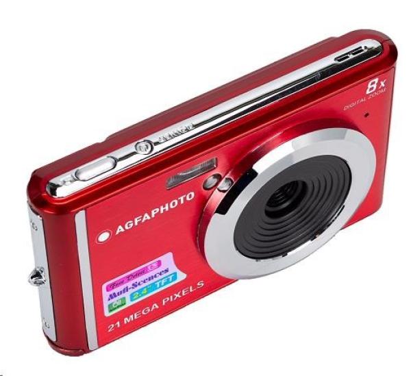 Agfa Compact DC 5200 - červený2