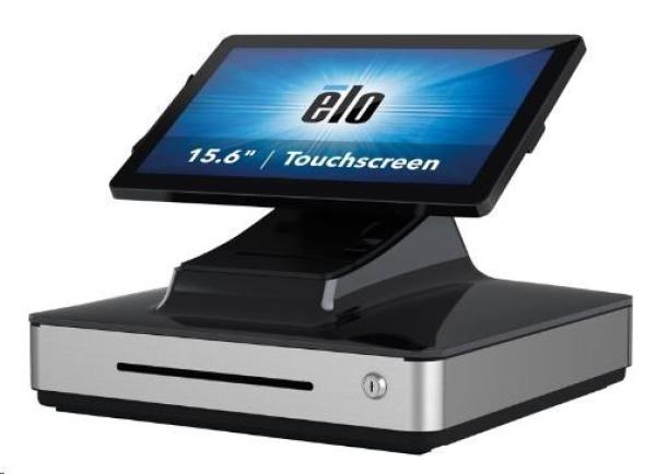 Elo PayPoint Plus,  39.6 cm (15, 6""),  kapacitný,  SSD,  MSR,  skener,  Win. 10,  čierna