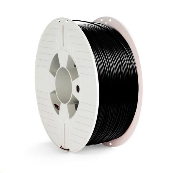 VERBATIM Filament pre 3D tlačiarne PET-G 1.75mm,  327m,  1kg čierna