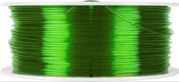 VERBATIM Filament pre 3D tlačiarne PET-G 2.85mm,  123m,  1kg zelená transparentná1