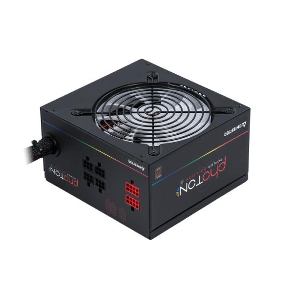 CHIEFTEC Photon Series,  CTG-750C-RGB,  750W,  12cm RGB ventilátor,  Active PFC,  modulárny,  maloobchod,  85+2