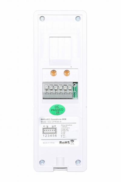 EVOLVEO DoorPhone IK06,  set video dveřního telefonu s pamětí a barevným displejem7