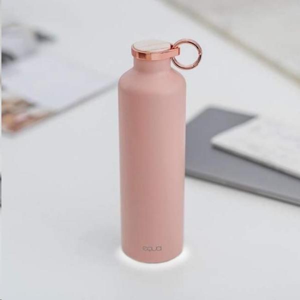 Equa Smart – chytrá lahev,  ocel,  mramor,  Pink Blush3