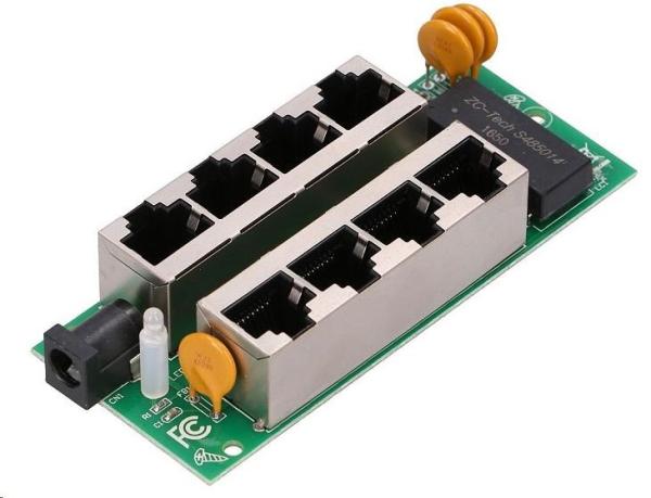 POE injektor pasivní - 4x 1 Gb/ s,  stíněný2