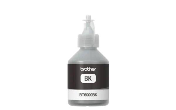 BROTHER INK BT-6000BK black pro T300,  T500W,  T700W,  cca 6000 stránek,  pigmentový