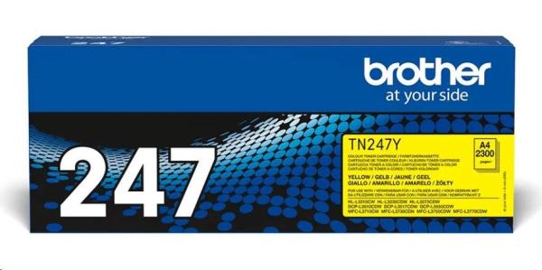 BROTHER Toner TN-247Y - PRO HLL3210 HLL3270 DCPL3510 DCPL3550 MFCL3730 MFCL3770 - cca 2300stran