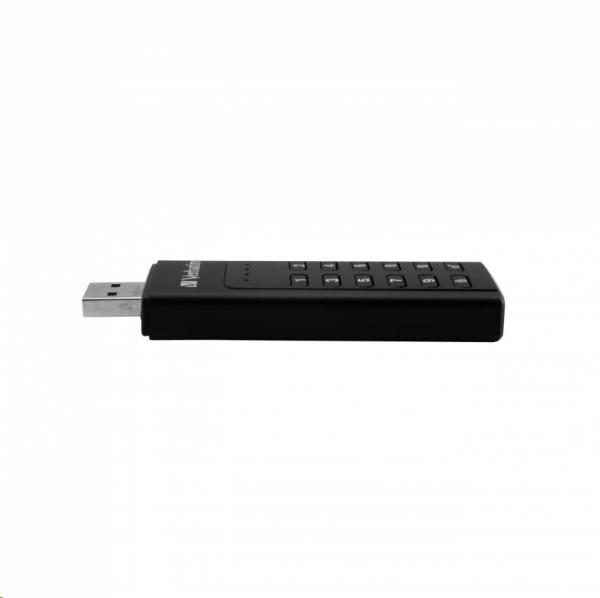 VERBATIM USB 3.0 Disk 64 GB - Zabezpečená klávesnica (R:160/ W:140 MB/ s) GDPR0