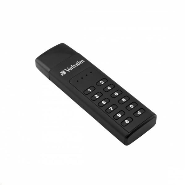 VERBATIM USB C 3.1 disk 64 GB - Zabezpečená klávesnica (R:160/ W:140 MB/ s) GDPR6