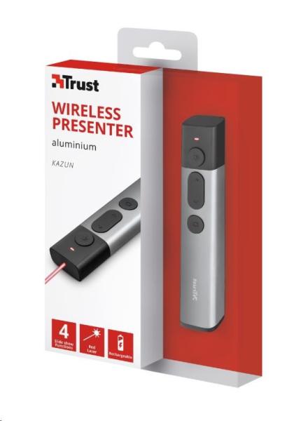 TRUST Prezentér Kazun Aluminium Wireless Presenter3
