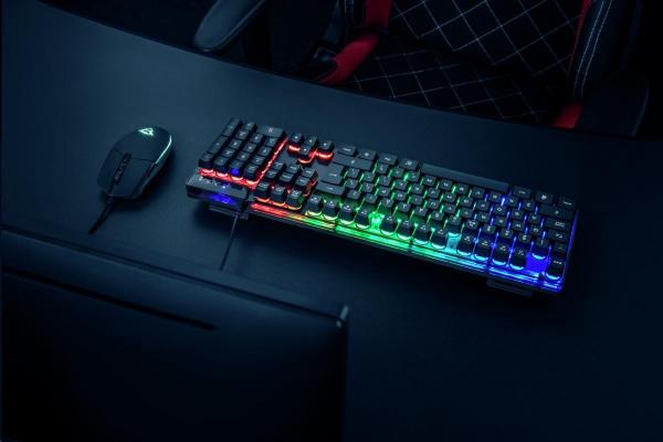 BAZAR - TRUST set klávesnice + myš GXT 838 Azor Gaming Combo CZ/ SK - poškozený obal1