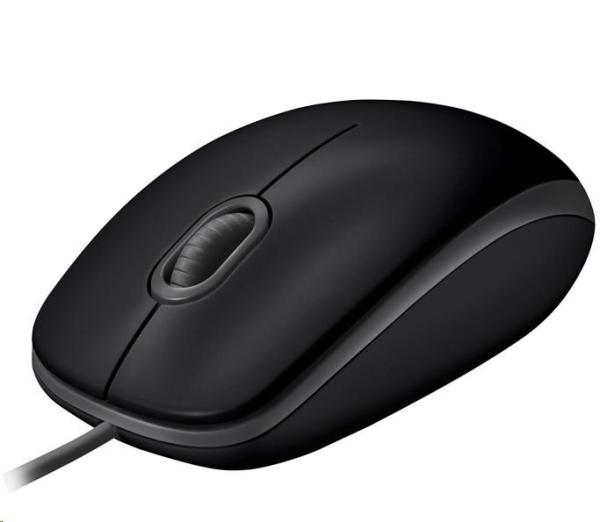 Myš Logitech B110 Silent,  čierna