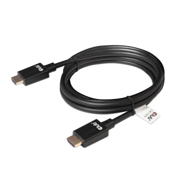Club3D Kabel Ultra Rychlý HDMI™ Certifikovaný,  4K 120Hz,  8K60Hz,  48Gbps M/ M,  3m,  28 AWG7