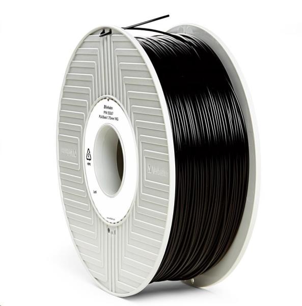 VERBATIM Filament pre 3D tlačiarne PLA 1.75mm,  335m,  1kg čierna0
