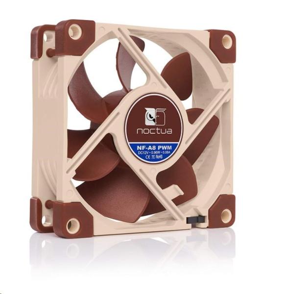 NOCTUA Ventilátor NF-A8 PWM,  80mm,  hnědá2