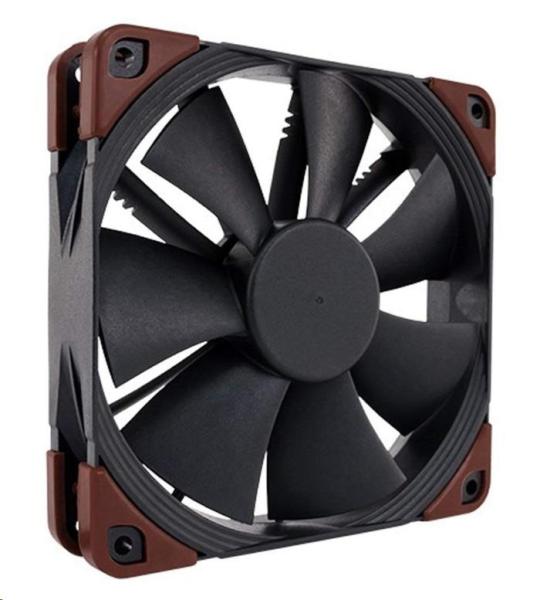 NOCTUA Ventilátor NF-F12 iPPC-3000 PWM,  120mm,  černá/ hnědá