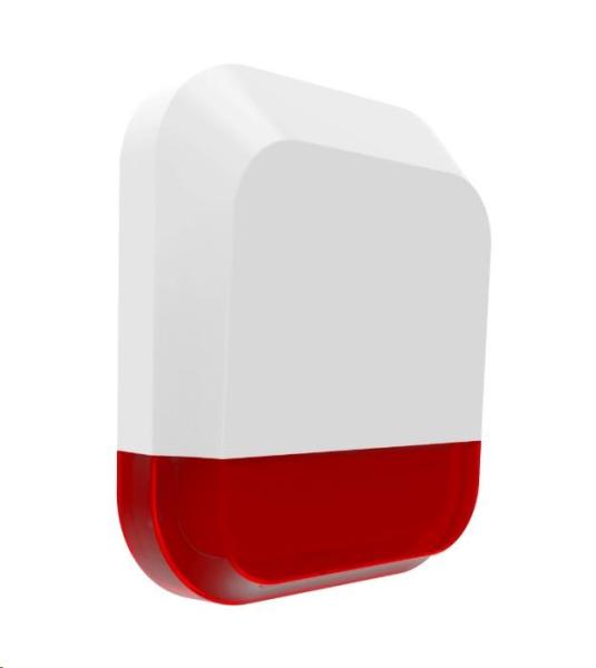 iGET SECURITY DP11 Bezdrátová bateriová venkovní siréna 115 dB pro alarm M4. Indikace alarmu také pomocí červených LED0