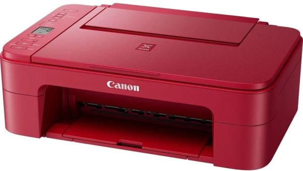 Canon PIXMA Tiskárna TS3352 red - barevná,  MF (tisk,  kopírka,  sken,  cloud),  USB,  Wi-Fi5