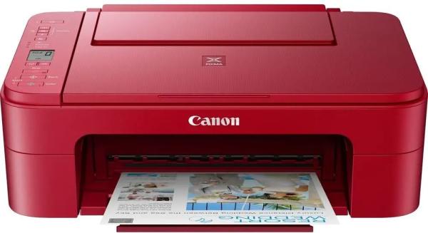 Canon PIXMA Tiskárna TS3352 red - barevná,  MF (tisk,  kopírka,  sken,  cloud),  USB,  Wi-Fi2